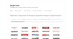Desktop Screenshot of bangla-news.com