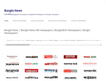 Tablet Screenshot of bangla-news.com